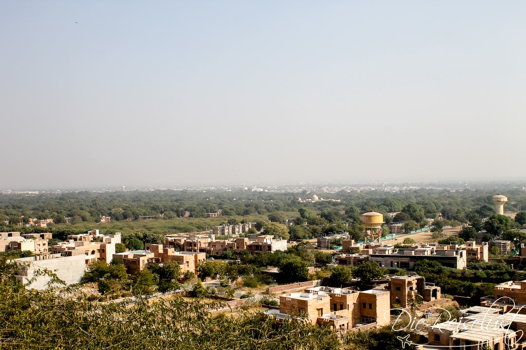 Blick über die indische Stadt Jodhpur