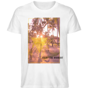 Enjoy the Moment Sunrise T-Shirt - Herren Premium Organic Shirt-3
