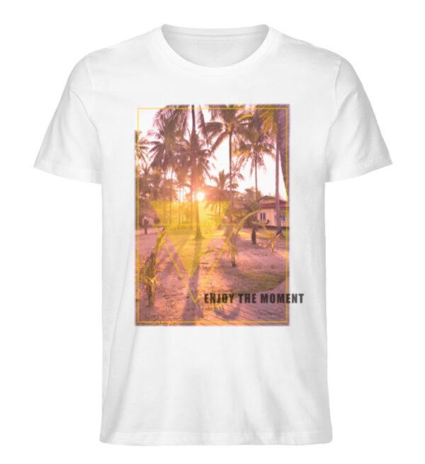 Enjoy the Moment Sunrise T-Shirt - Herren Premium Organic Shirt-3