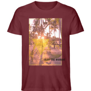 Enjoy the Moment Sunrise T-Shirt - Herren Premium Organic Shirt-6883