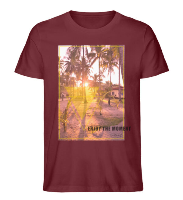 Enjoy the Moment Sunrise T-Shirt - Herren Premium Organic Shirt-6883