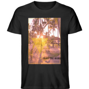 Enjoy the Moment Sunrise T-Shirt - Herren Premium Organic Shirt-16