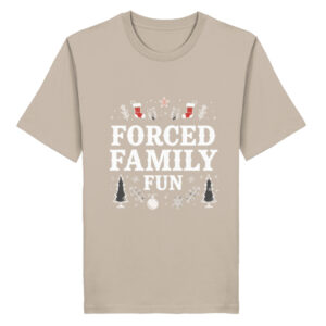 Forced Family Fun - Ein Anti-Weihnachtsshirt - Anti Weihnachten - Herren Premium Organic Shirt 2.0.ST/ST-7159