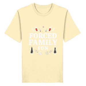 Forced Family Fun - Ein Anti-Weihnachtsshirt - Anti Weihnachten - Herren Premium Organic Shirt 2.0.ST/ST-7131