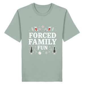 Forced Family Fun - Ein Anti-Weihnachtsshirt - Anti Weihnachten - Herren Premium Organic Shirt 2.0.ST/ST-7216