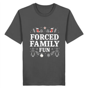 Forced Family Fun - Ein Anti-Weihnachtsshirt - Anti Weihnachten - Herren Premium Organic Shirt 2.0.ST/ST-6896