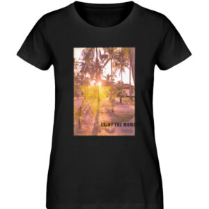 Enjoy the Moment T-Shirt Damen - Damen Premium Organic Shirt-16