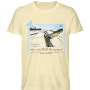 Sansibar - Reiseshirt mit einem Boot - Herren Premium Organic Shirt-7131