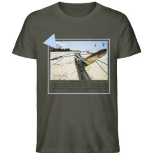 Sansibar - Reiseshirt mit einem Boot - Herren Premium Organic Shirt-7151