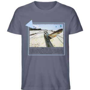 Sansibar - Reiseshirt mit einem Boot - Herren Premium Organic Shirt-7158