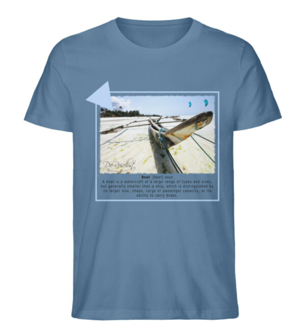 Sansibar - Reiseshirt mit einem Boot - Herren Premium Organic Shirt-6897