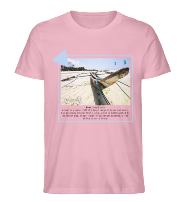 Sansibar - Reiseshirt mit einem Boot - Herren Premium Organic Shirt-6903