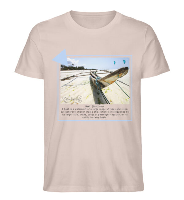 Sansibar - Reiseshirt mit einem Boot - Herren Premium Organic Shirt-7162