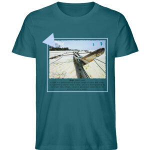 Sansibar - Reiseshirt mit einem Boot - Herren Premium Organic Shirt-6889