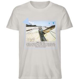 Sansibar - Reiseshirt mit einem Boot - Herren Premium Organic Shirt-7163
