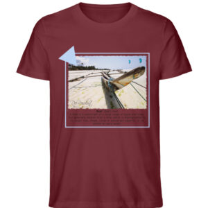 Sansibar - Reiseshirt mit einem Boot - Herren Premium Organic Shirt-6883