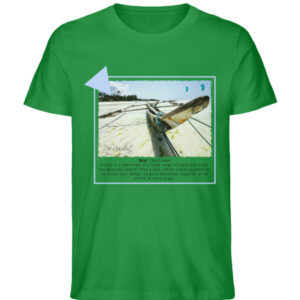 Sansibar - Reiseshirt mit einem Boot - Herren Premium Organic Shirt-6890