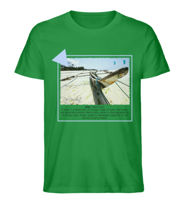 Sansibar - Reiseshirt mit einem Boot - Herren Premium Organic Shirt-6890