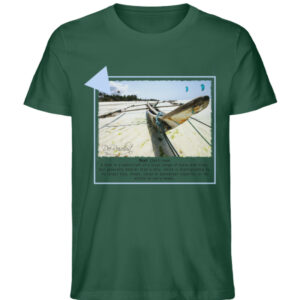 Sansibar - Reiseshirt mit einem Boot - Herren Premium Organic Shirt-6891
