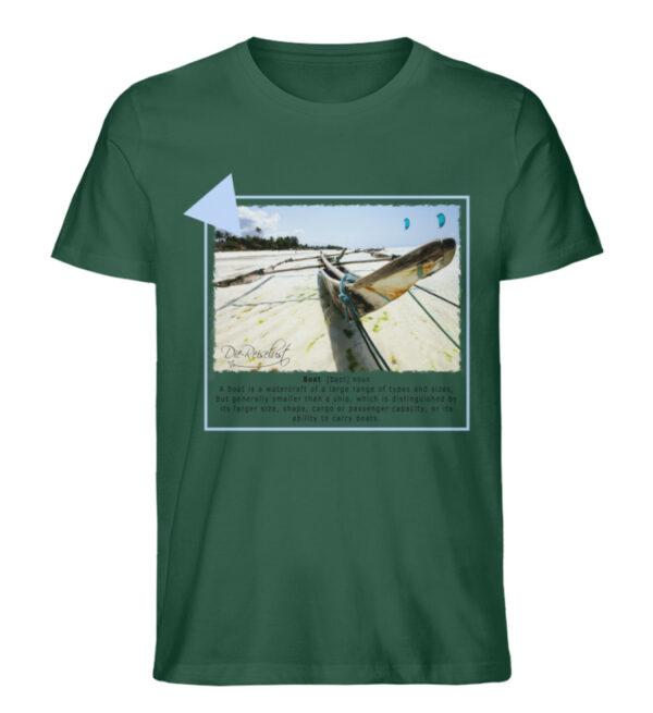 Sansibar - Reiseshirt mit einem Boot - Herren Premium Organic Shirt-6891