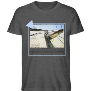 Sansibar - Reiseshirt mit einem Boot - Herren Premium Organic Shirt-6898