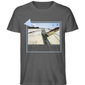 Sansibar - Reiseshirt mit einem Boot - Herren Premium Organic Shirt-6896