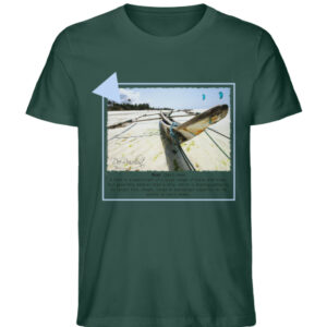 Sansibar - Reiseshirt mit einem Boot - Herren Premium Organic Shirt-7112