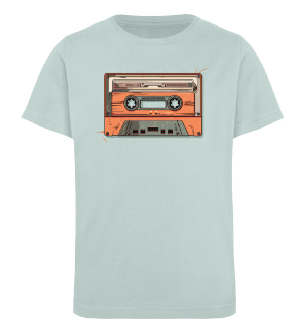 Retro Kassette T-Shirt Kinder Organic T-Shirt-7113