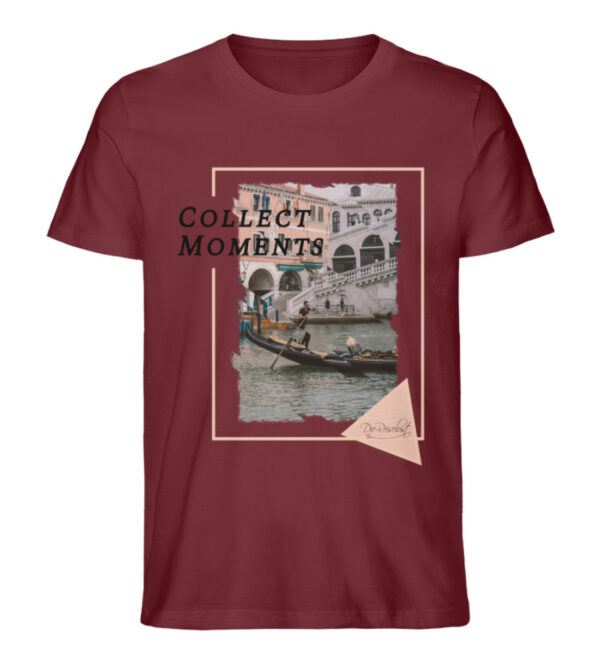 Venedig Gondelshirt - Collect Moments - Herren Premium Organic Shirt-6883