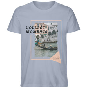 Venedig Gondelshirt - Collect Moments - Herren Premium Organic Shirt-7164