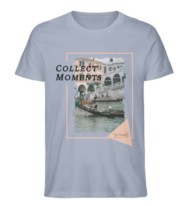 Venedig Gondelshirt - Collect Moments - Herren Premium Organic Shirt-7164