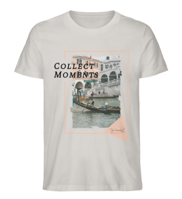 Venedig Gondelshirt - Collect Moments - Herren Premium Organic Shirt-7163