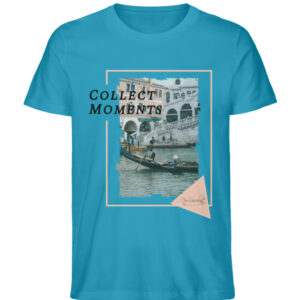 Venedig Gondelshirt - Collect Moments - Herren Premium Organic Shirt-6885