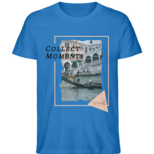 Venedig Gondelshirt - Collect Moments - Herren Premium Organic Shirt-6886