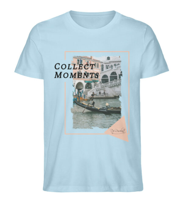 Venedig Gondelshirt - Collect Moments - Herren Premium Organic Shirt-6888