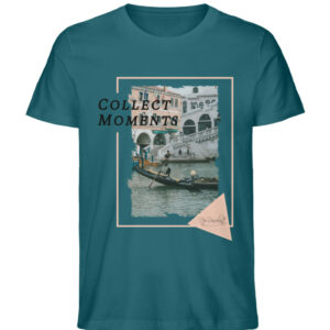 Venedig Gondelshirt - Collect Moments - Herren Premium Organic Shirt-6889