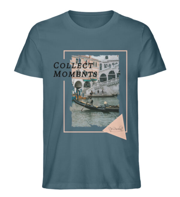 Venedig Gondelshirt - Collect Moments - Herren Premium Organic Shirt-6895