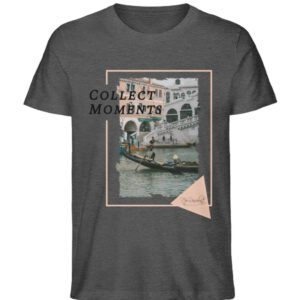 Venedig Gondelshirt - Collect Moments - Herren Premium Organic Shirt-6898