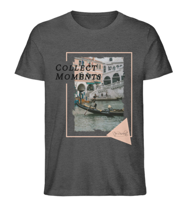Venedig Gondelshirt - Collect Moments - Herren Premium Organic Shirt-6898