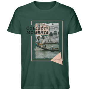 Venedig Gondelshirt - Collect Moments - Herren Premium Organic Shirt-7112