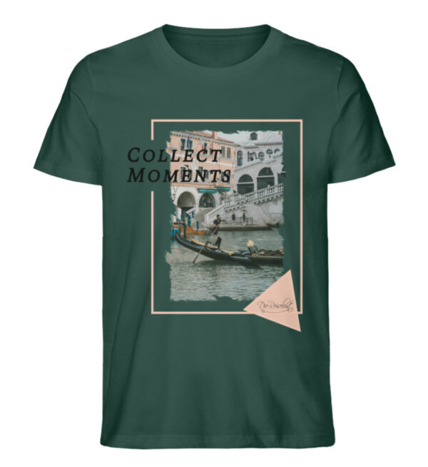 Venedig Gondelshirt - Collect Moments - Herren Premium Organic Shirt-7112