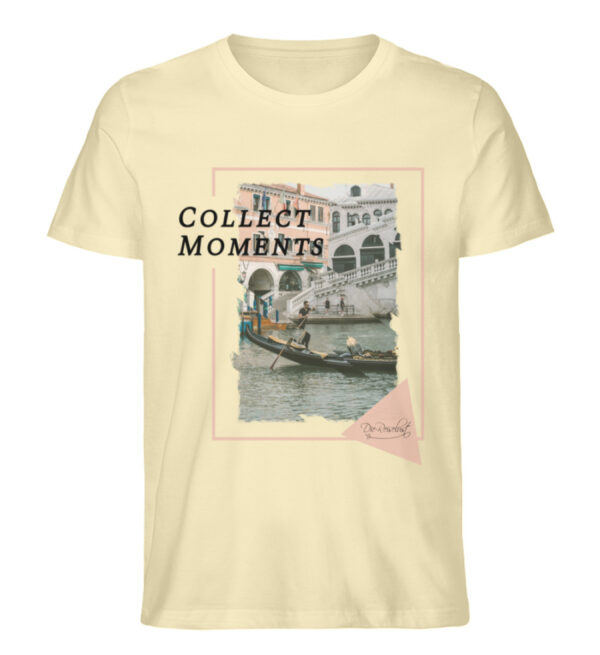 Venedig Gondelshirt - Collect Moments - Herren Premium Organic Shirt-7131