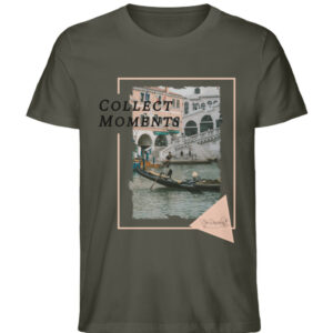 Venedig Gondelshirt - Collect Moments - Herren Premium Organic Shirt-7151