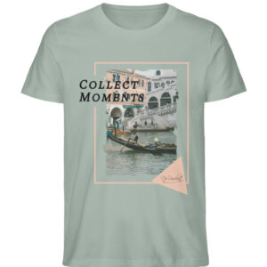Venedig Gondelshirt - Collect Moments - Herren Premium Organic Shirt-7216