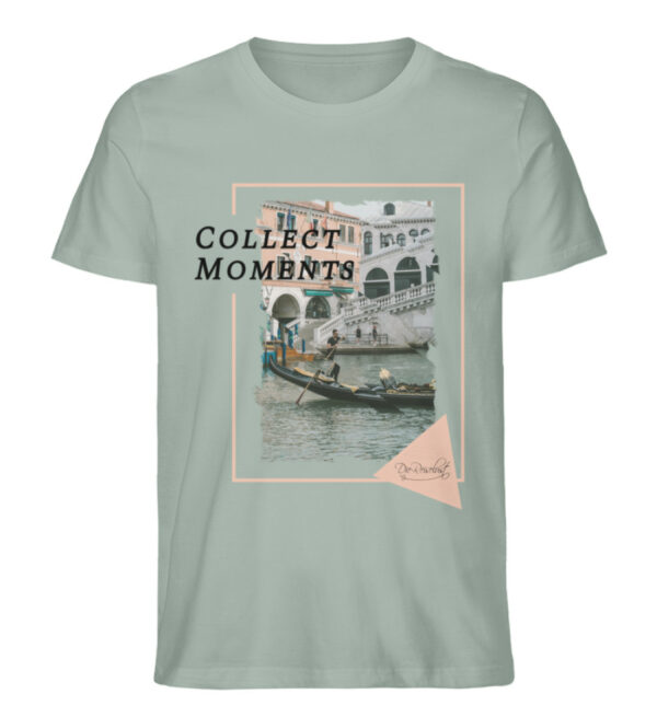 Venedig Gondelshirt - Collect Moments - Herren Premium Organic Shirt-7216