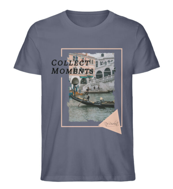 Venedig Gondelshirt - Collect Moments - Herren Premium Organic Shirt-7158