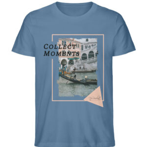 Venedig Gondelshirt - Collect Moments - Herren Premium Organic Shirt-6897