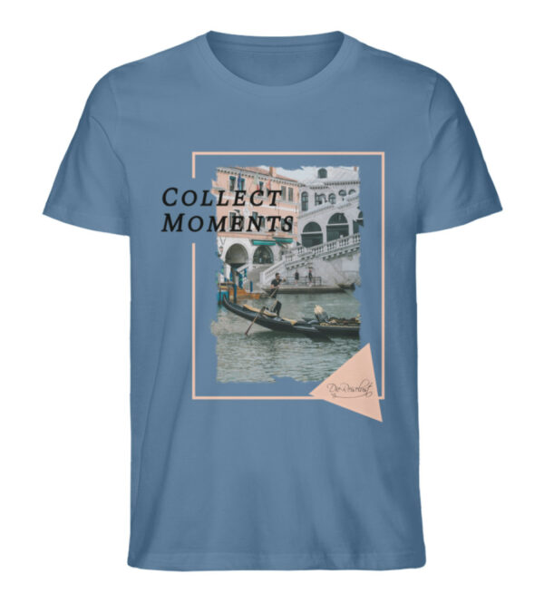 Venedig Gondelshirt - Collect Moments - Herren Premium Organic Shirt-6897