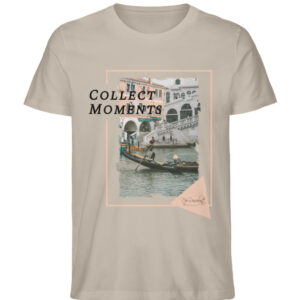 Venedig Gondelshirt - Collect Moments - Herren Premium Organic Shirt-7159