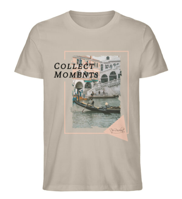 Venedig Gondelshirt - Collect Moments - Herren Premium Organic Shirt-7159